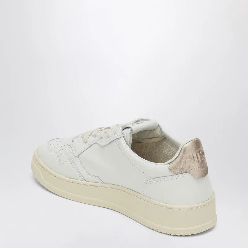 Medalist White/Gold Leather Trainer sold by Wanan Luxury product image thumbnail 2