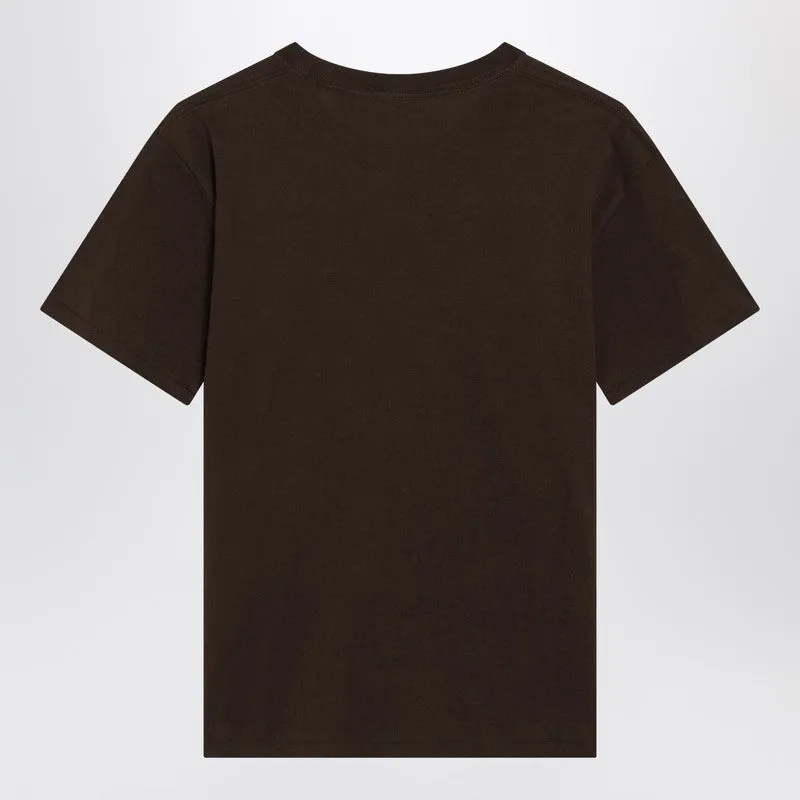 Brown Cotton Jersey Polo Bear T-Shirt sold by Wanan Luxury product image thumbnail 2