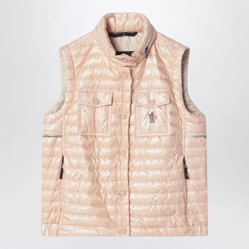 Gumiane Padded Vest Pink sold by Wanan Luxury