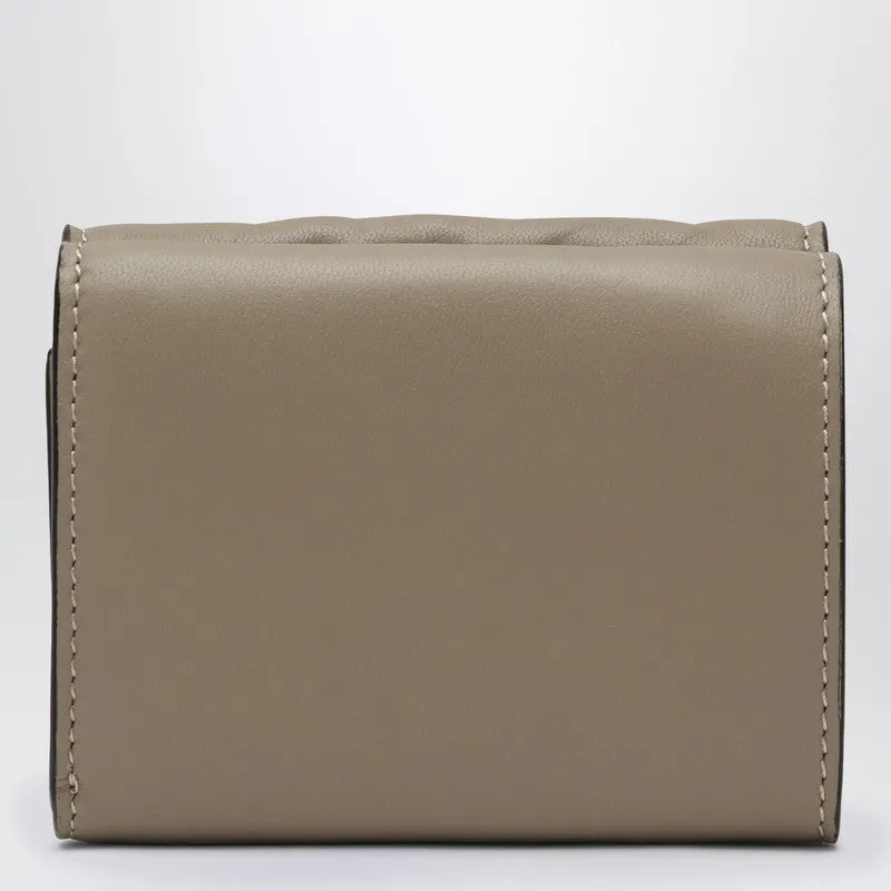 Dove Coloured Micro Trifold Baguette Wallet sold by Wanan Luxury product image thumbnail 2