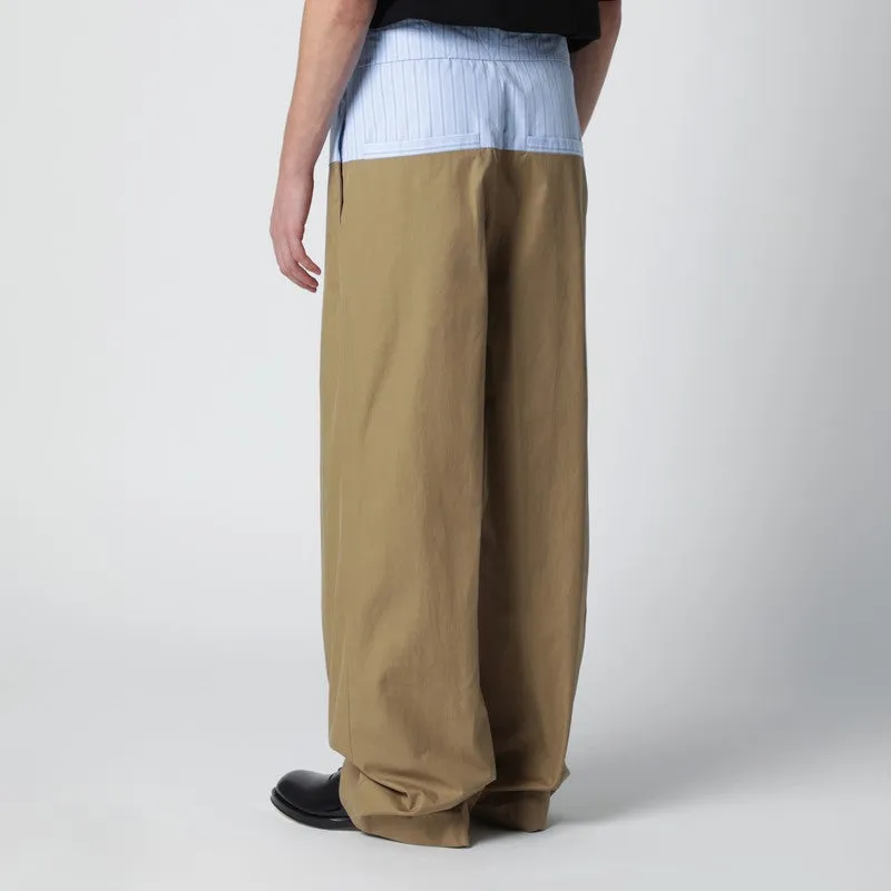 Trousers With Contrasting Waistband sold by Wanan Luxury product image thumbnail 2