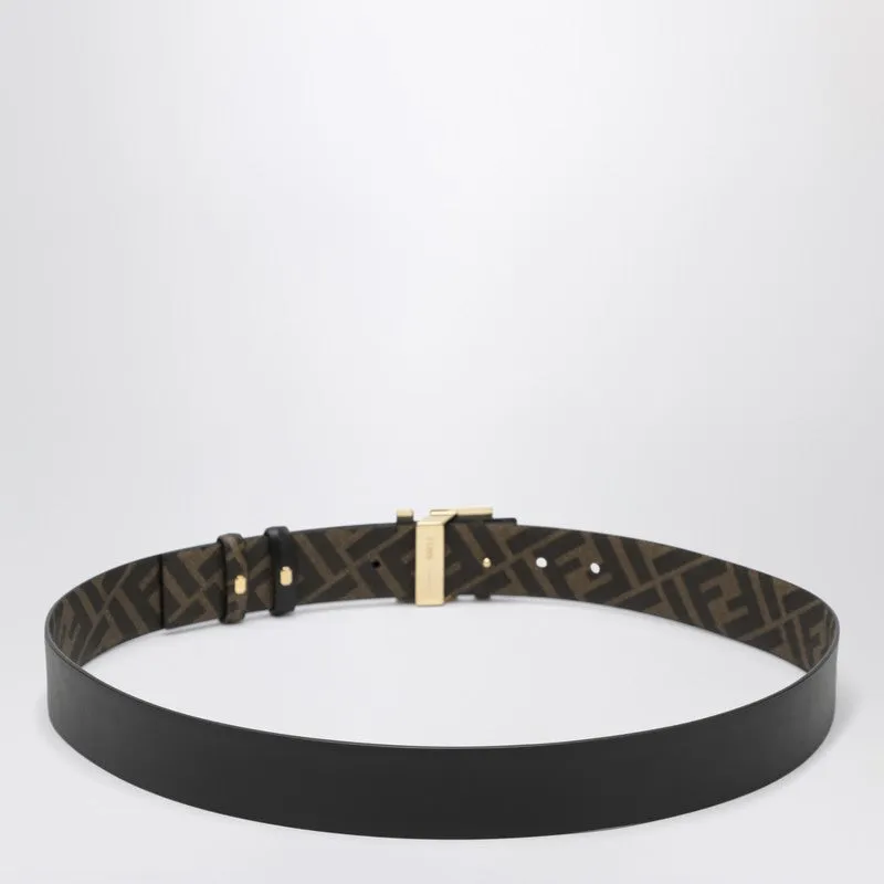Ff Rounded Belt Black/Brown sold by Wanan Luxury product image thumbnail 2
