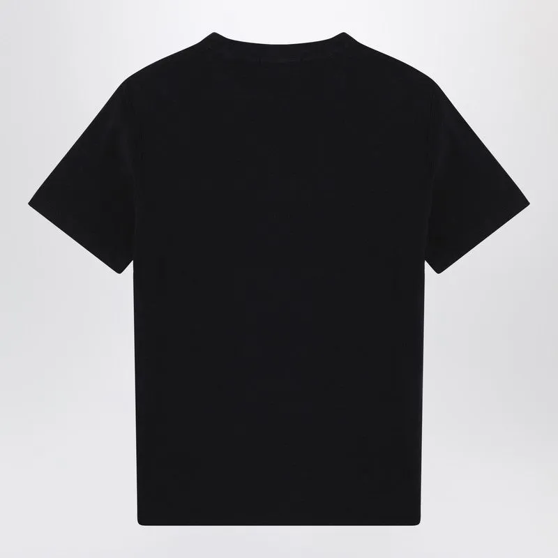 Navy Blue T-Shirt With Logo Patch sold by Wanan Luxury product image thumbnail 2