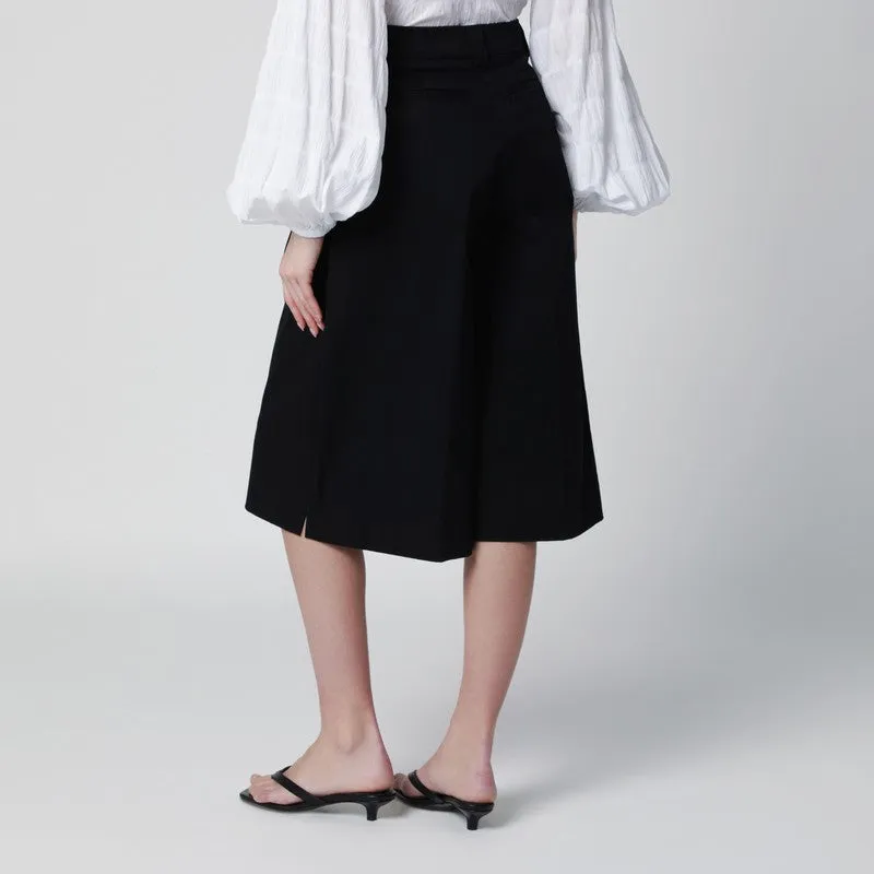 Black Cotton Dakota Bermuda Shorts sold by Wanan Luxury product image thumbnail 2