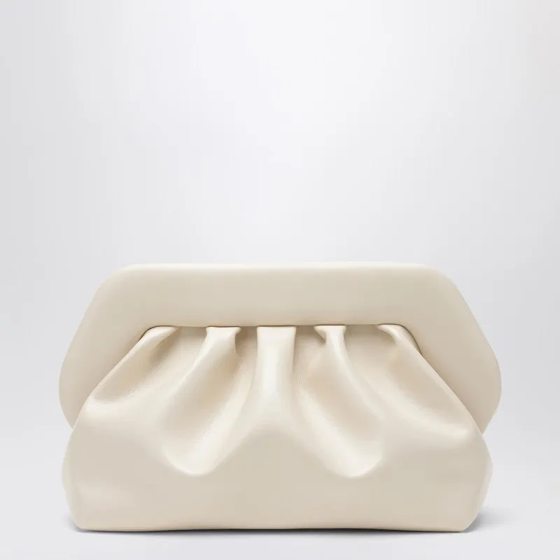 Large Tia Clutch In Butter Color made by Wanan Luxury