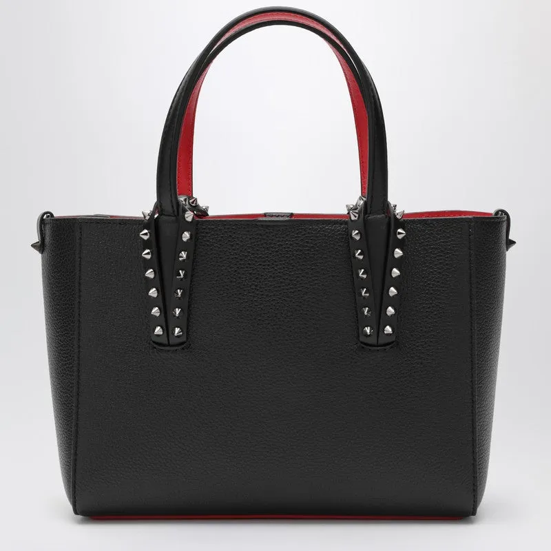 Black Leather Cabata Mini Tote Bag sold by Wanan Luxury product image thumbnail 2