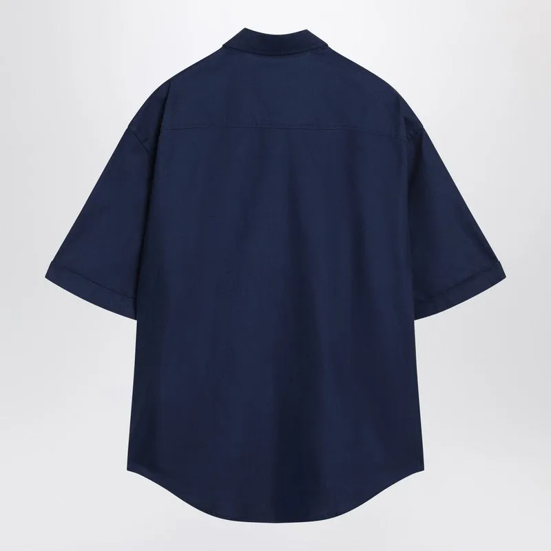 Ink Blue Boxy Ami De Coeur Shirt sold by Wanan Luxury product image thumbnail 2
