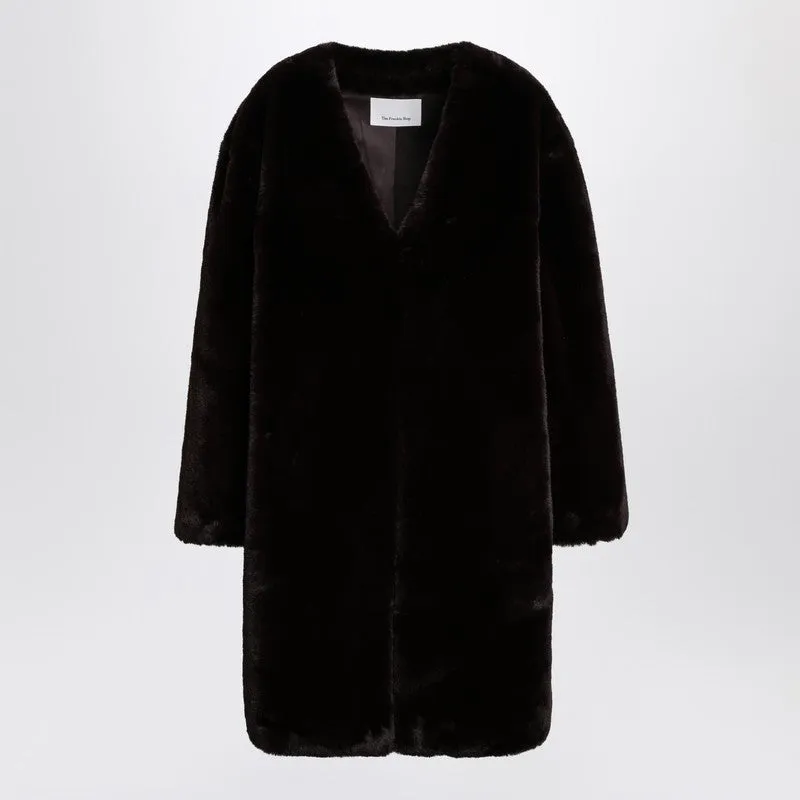 Brown Faux-Fur Coat sold by Wanan Luxury