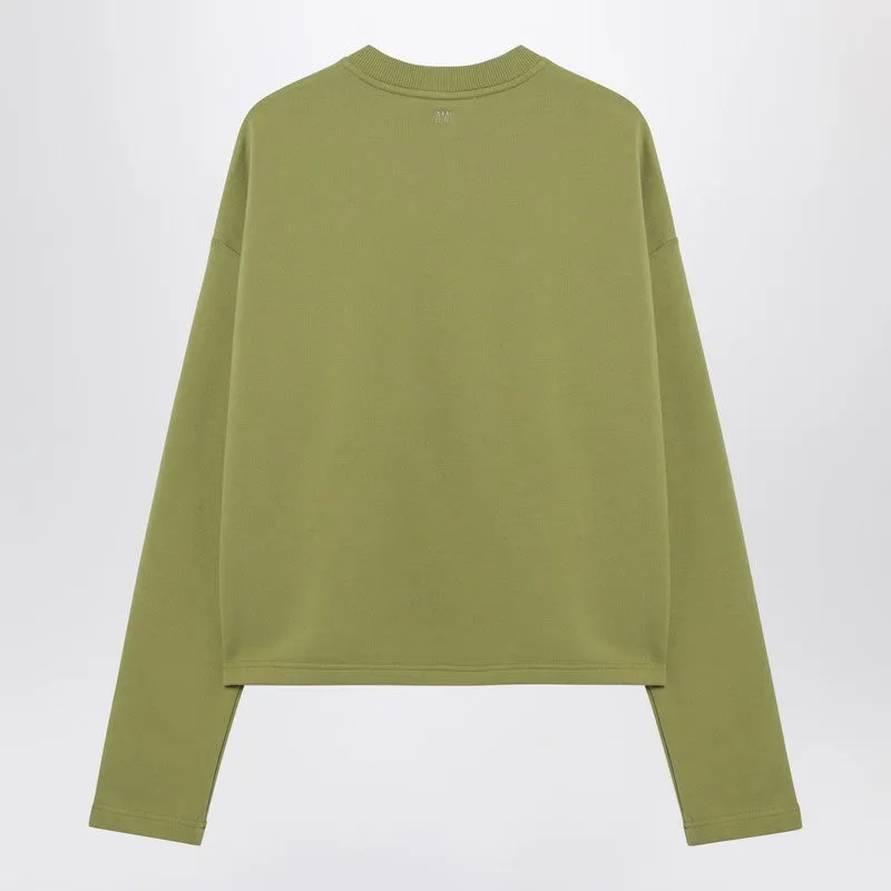 Ami De Coeur Matcha Green Sweatshirt sold by Wanan Luxury product image thumbnail 2