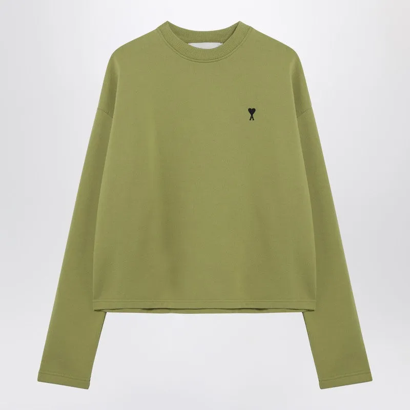 Ami De Coeur Matcha Green Sweatshirt sold by Wanan Luxury