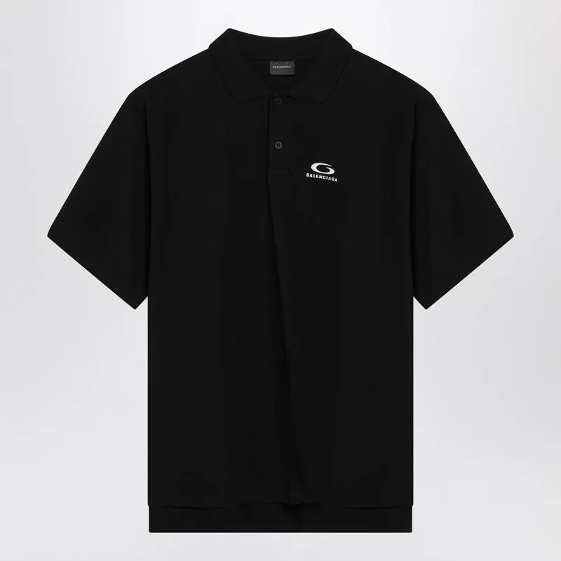 Black Laurel Classic Regular Polo Shirt sold by Wanan Luxury
