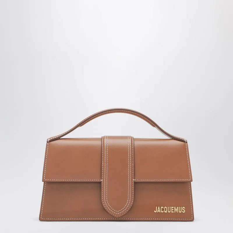 Le Grand Bambino Brown Leather Bag sold by Wanan Luxury