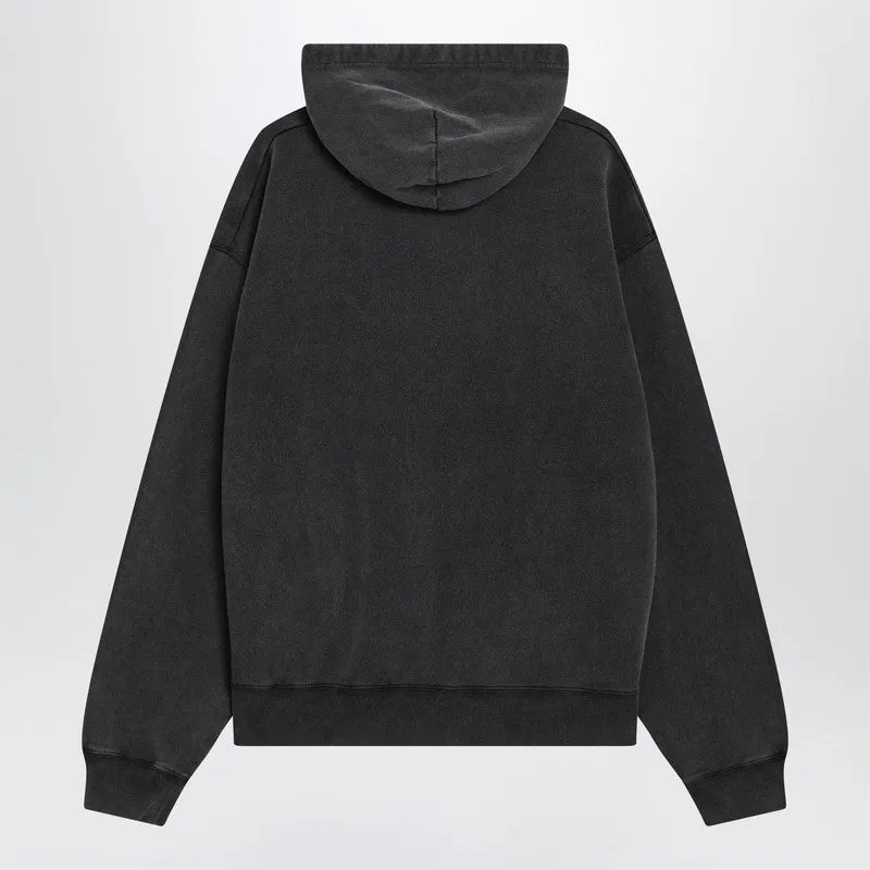 Black Faded Crayon Loop Oversize Hoodie sold by Wanan Luxury product image thumbnail 2