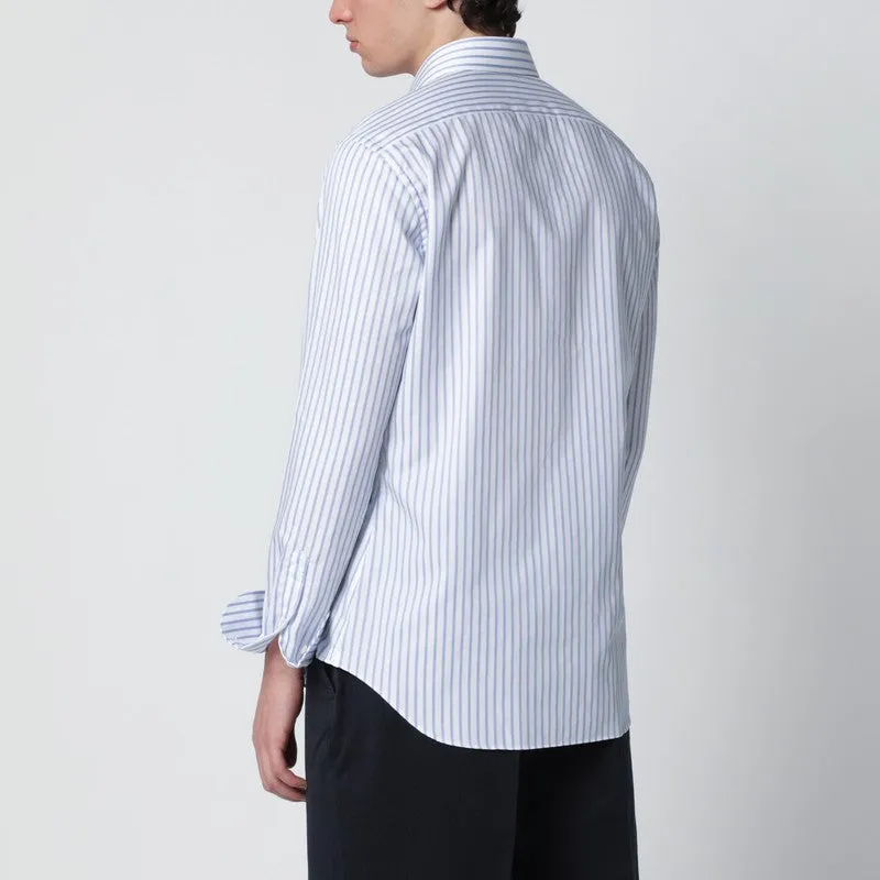 Travel Tailor Fit Shirt White Striped sold by Wanan Luxury product image thumbnail 2
