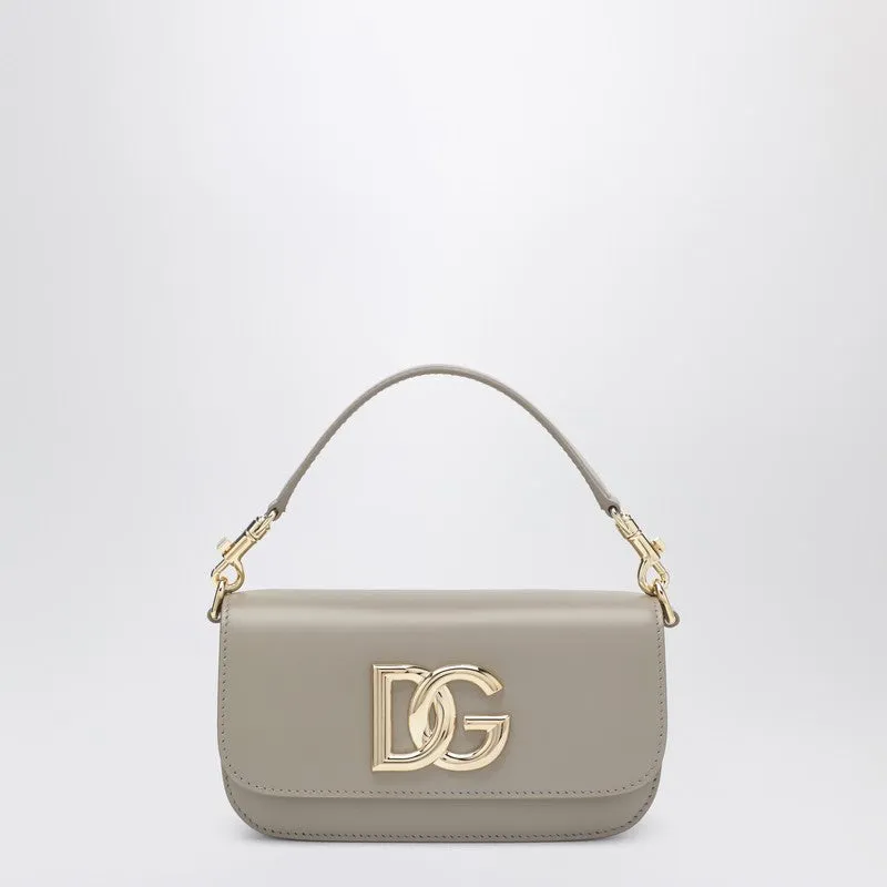 3.5 Leather Shoulder Bag In Taupe sold by Wanan Luxury