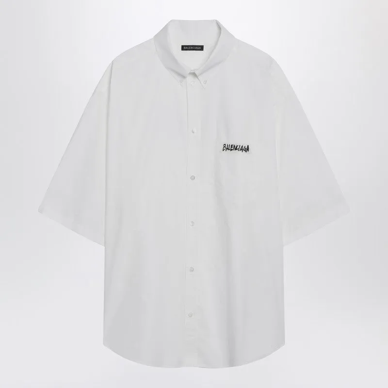 White Masking Tape Shirt sold by Wanan Luxury