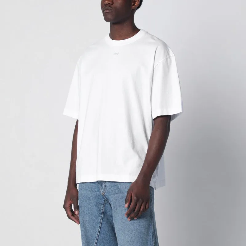 White T-Shirt With Off Logo made by Off-White