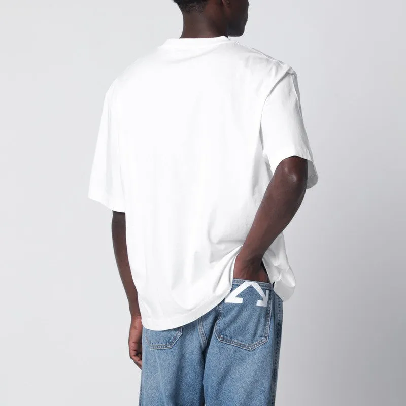 White T-Shirt With Off Logo sold by Wanan Luxury product image thumbnail 2