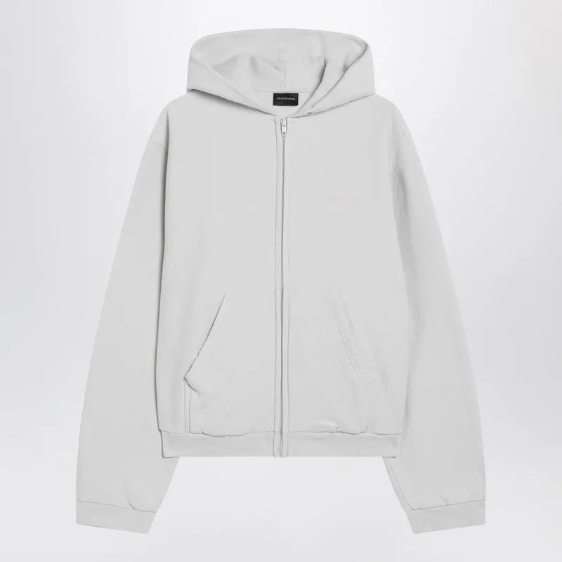 Balenciaga Back Regular Fit Zip Hoodie sold by Wanan Luxury