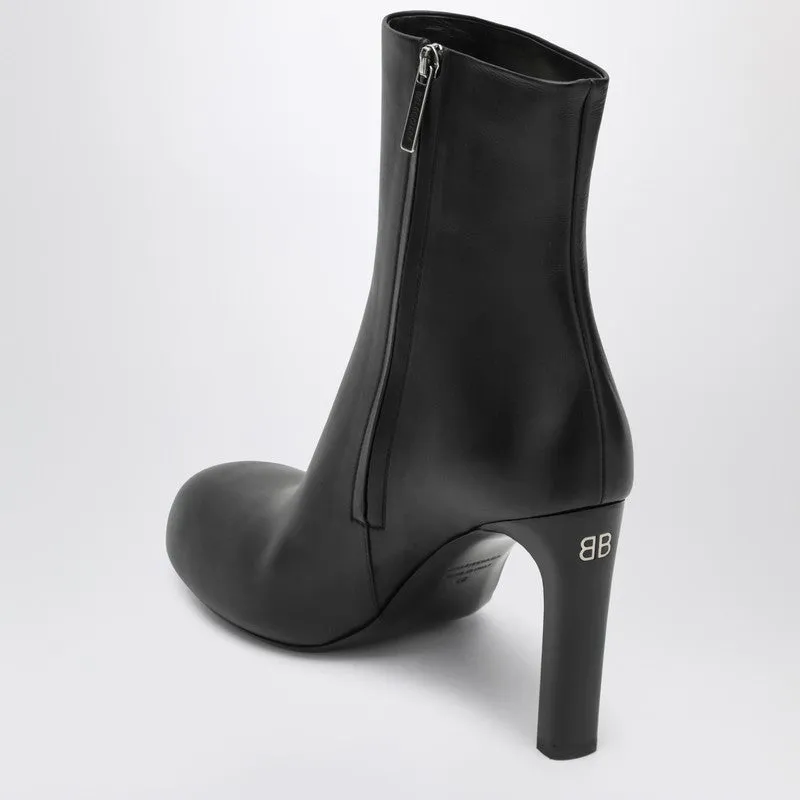 Black Fargo Ankle Boots In Leather sold by Wanan Luxury product image thumbnail 2
