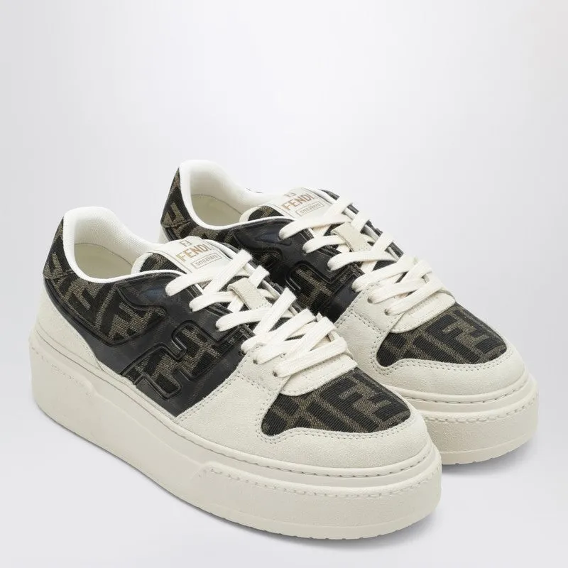 Sneaker Fendi Match In Ff Canvas And Suede sold by Wanan Luxury