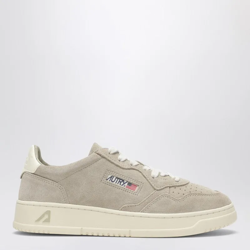 Medalist Low Sneaker In Taupe Suede made by Autry