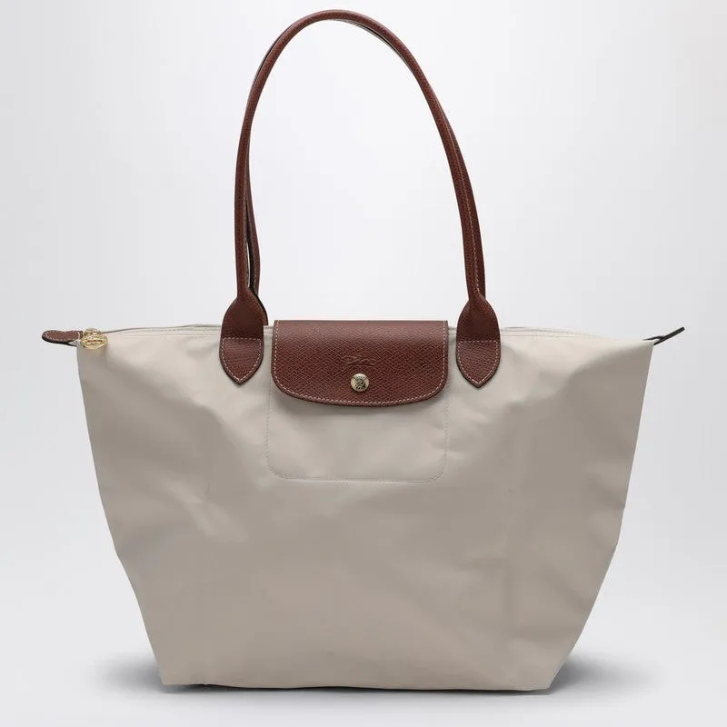 Paper-Coloured Le Pliage Original L Bag made by Wanan Luxury