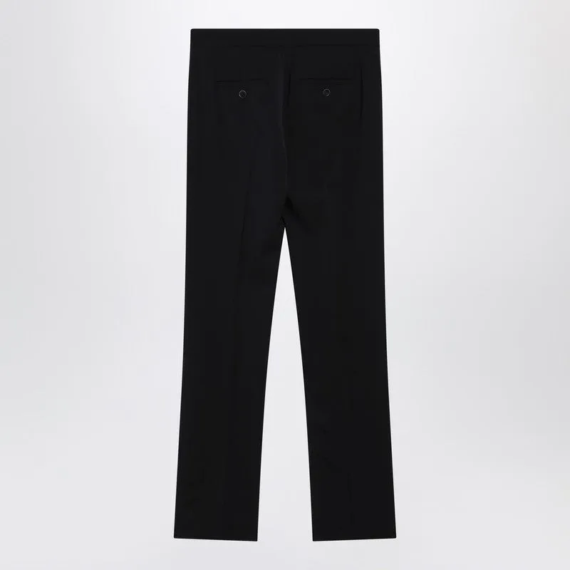 Blue Wool Trousers sold by Wanan Luxury product image thumbnail 2