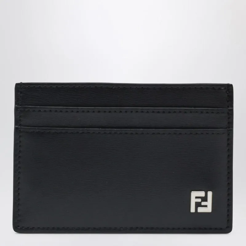 Ff Squared Card Holder Black sold by Wanan Luxury