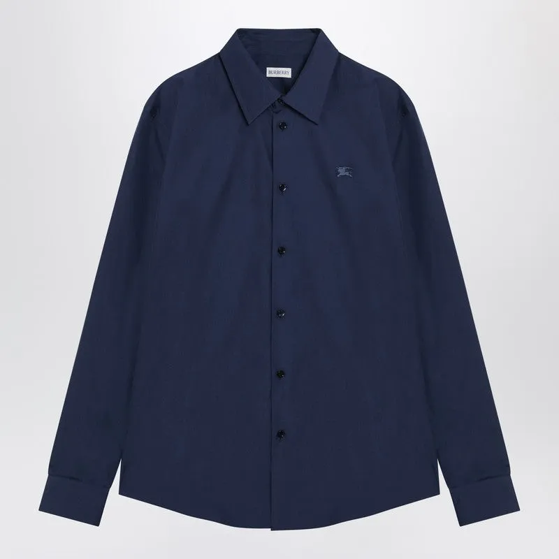Blue Cotton Shirt With Ekd sold by Wanan Luxury