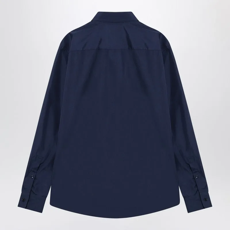 Blue Cotton Shirt With Ekd sold by Wanan Luxury product image thumbnail 2