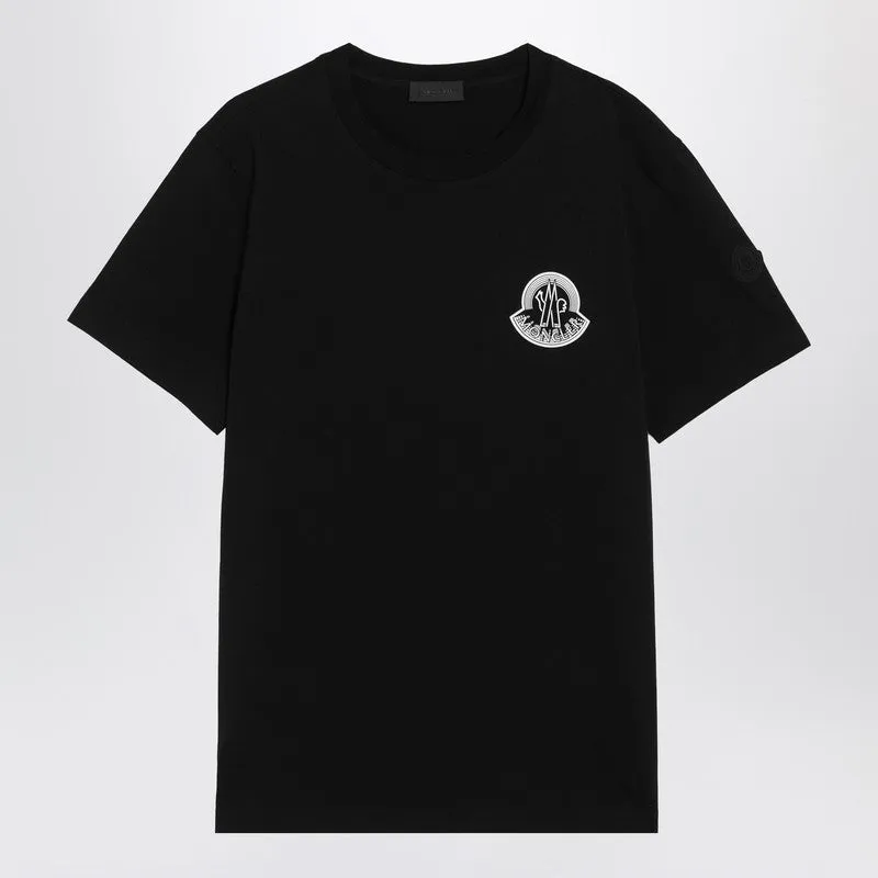 Black T-Shirt With Logo Print sold by Wanan Luxury