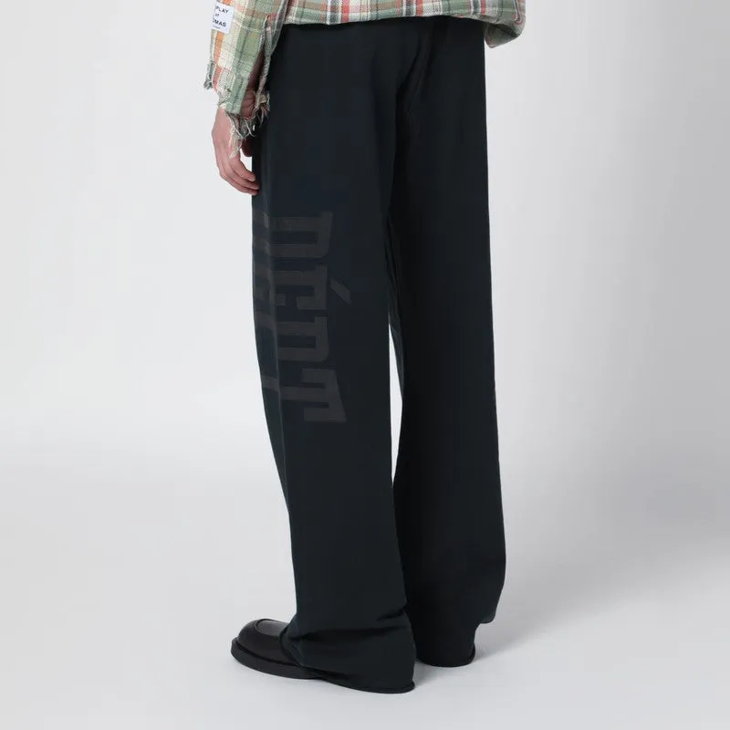 Black Wide-Leg Jogging Pants sold by Wanan Luxury product image thumbnail 2