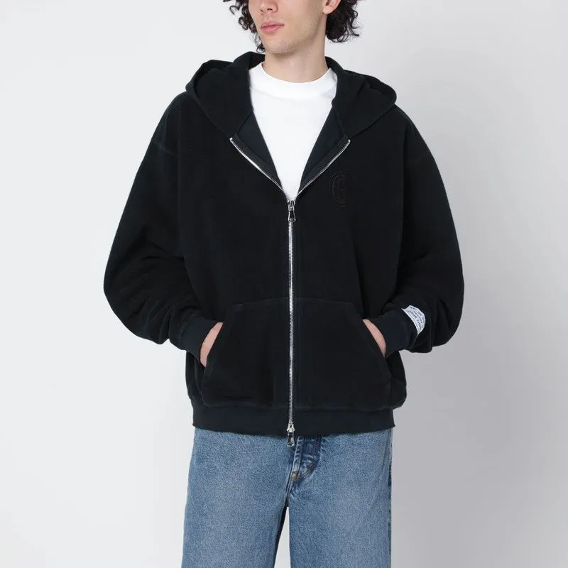 Black Cotton Hoodie sold by Wanan Luxury