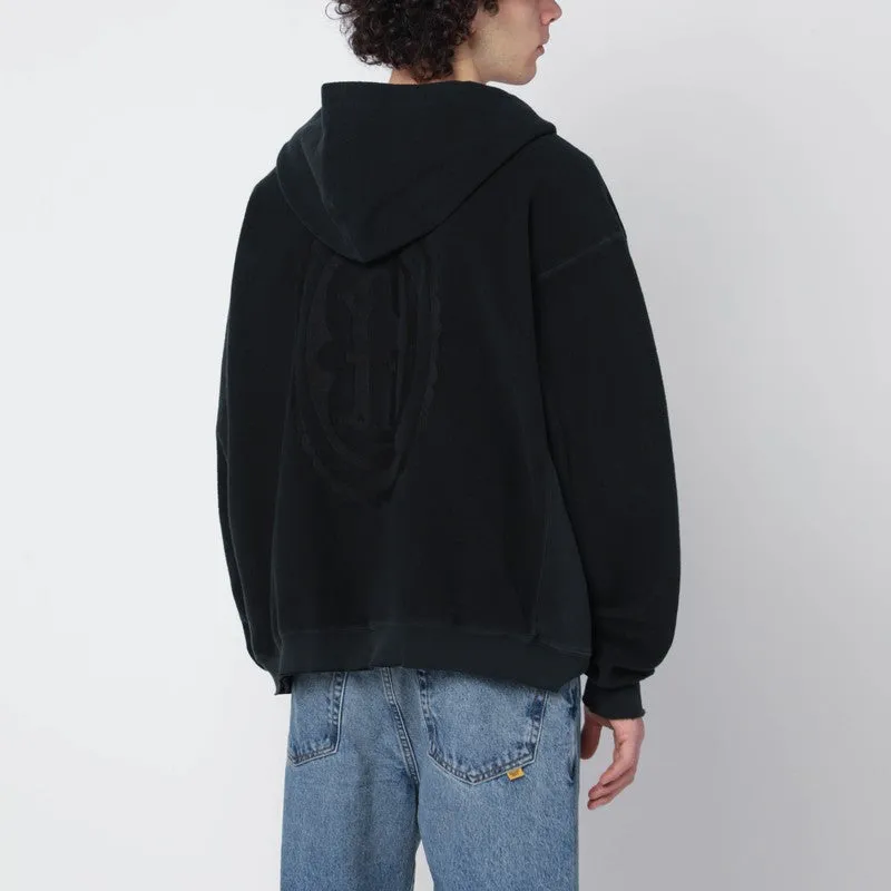 Black Cotton Hoodie sold by Wanan Luxury product image thumbnail 2