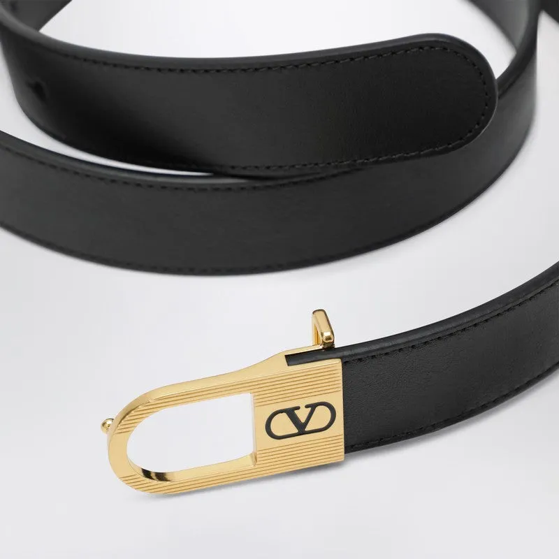 Black Vlogo Signature Belt sold by Wanan Luxury product image thumbnail 2