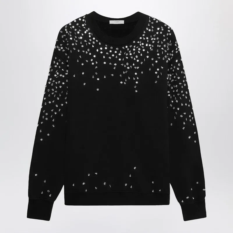 Crew-Neck Sweatshirt Crystals made by 1989 Studio