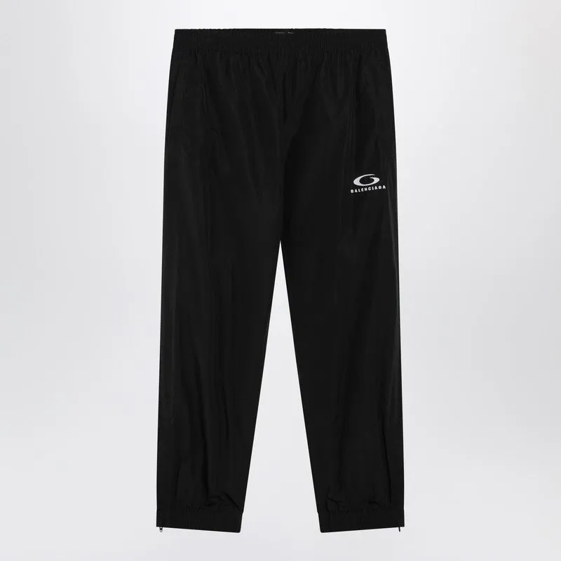 Black Loop Sports Icon Jogger Trousers sold by Wanan Luxury