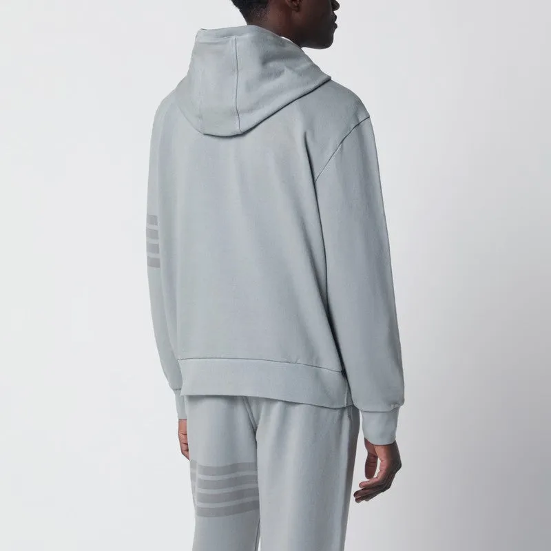 Grey Cotton Hooded Sweatshirt sold by Wanan Luxury product image thumbnail 2