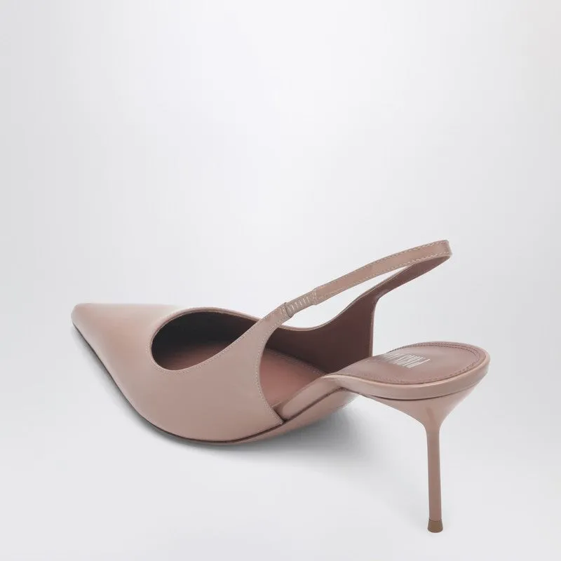 Lidia Pink Patent Leather Slingback sold by Wanan Luxury product image thumbnail 2