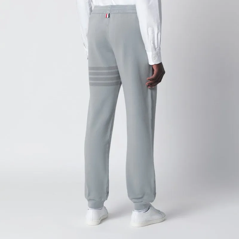 Grey Cotton Jogging Trousers sold by Wanan Luxury product image thumbnail 2