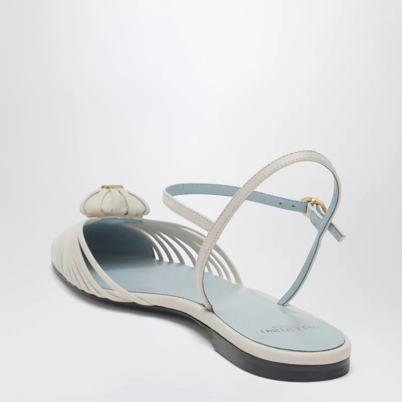 Coeur Royal Sandals In Ivory sold by Wanan Luxury product image thumbnail 2