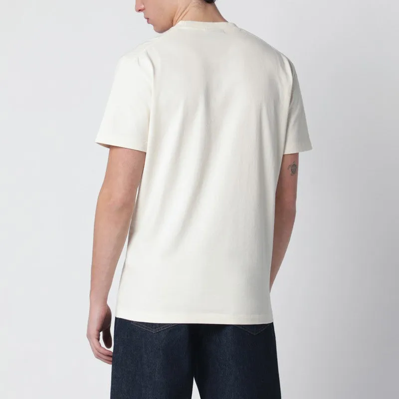 Ivory T-Shirt With Logo Print sold by Wanan Luxury product image thumbnail 2
