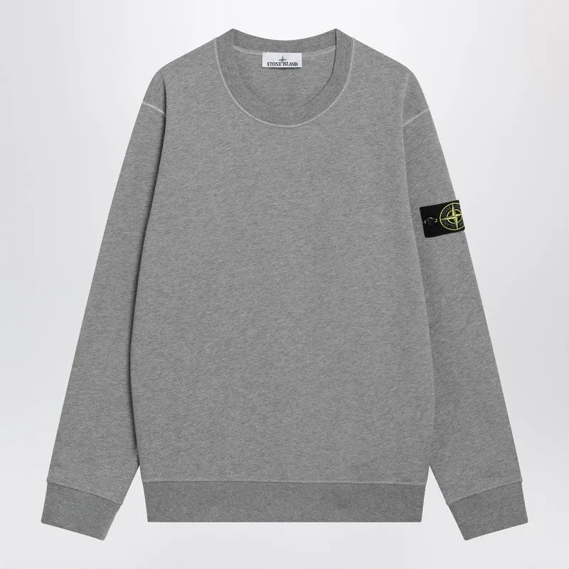 Grey Cotton Sweatshirt With Regular Fit sold by Wanan Luxury