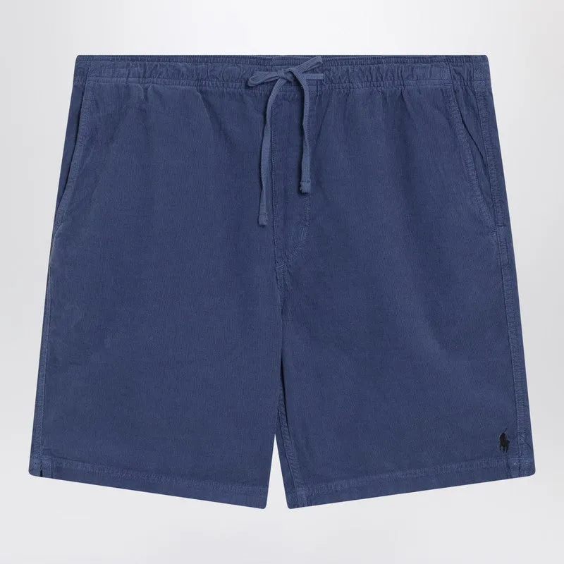Light Blue Sporty Bermuda Shorts sold by Wanan Luxury