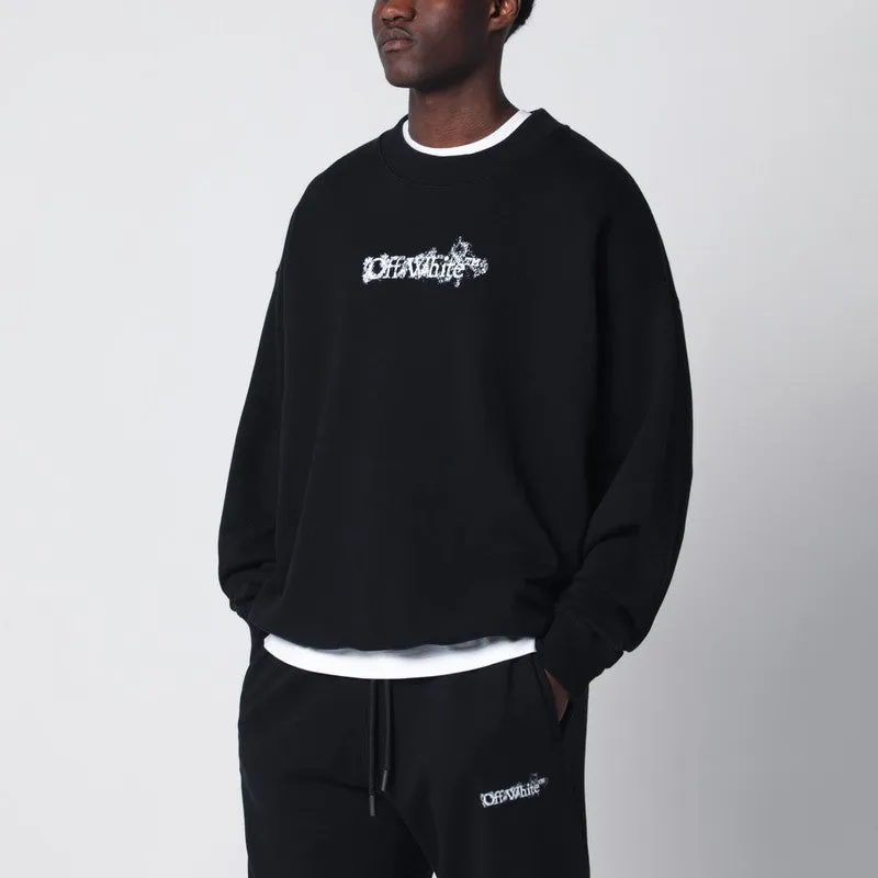 Heraldic Arrow Sweatshirt Black sold by Wanan Luxury