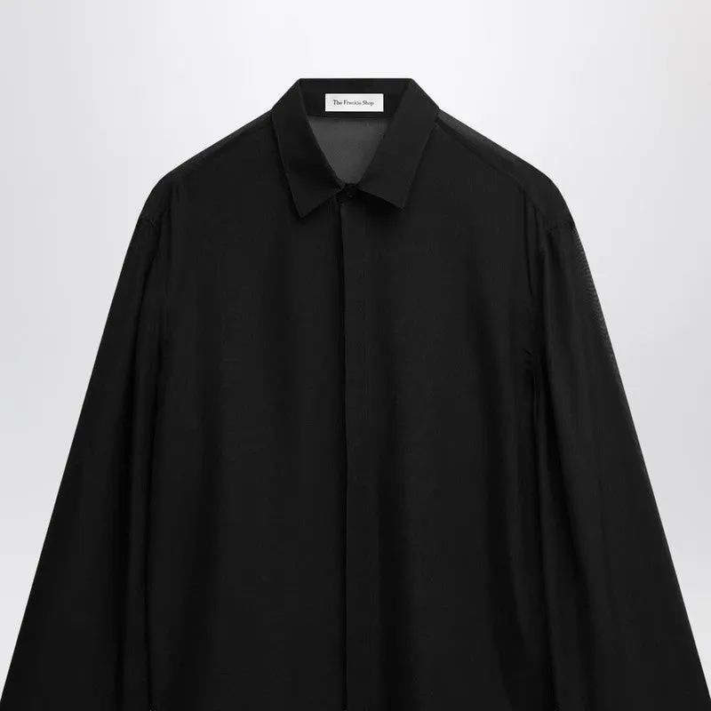 Sheer Chiffon Blouse With Ties sold by Wanan Luxury product image thumbnail 2
