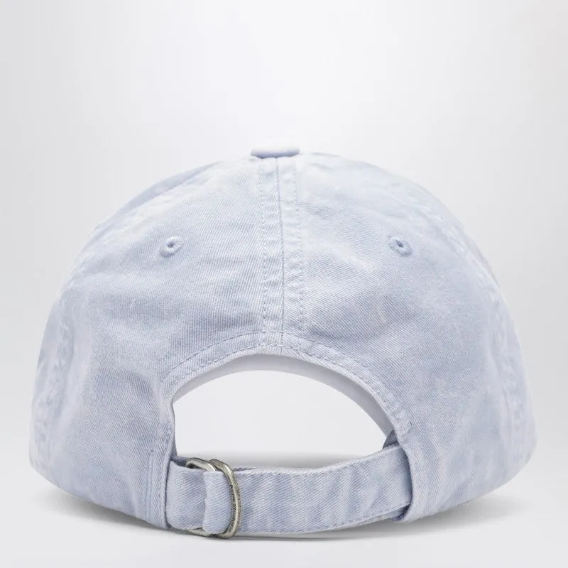 Faded Light Blue Baseball Cap With Logo sold by Wanan Luxury product image thumbnail 2