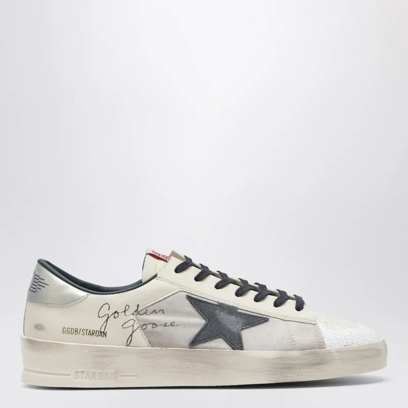 Stardan Sneaker Cream/Blue made by Golden Goose