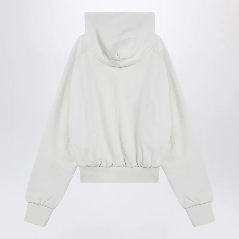 Ivory Hoodie In Cotton sold by Wanan Luxury product image thumbnail 2